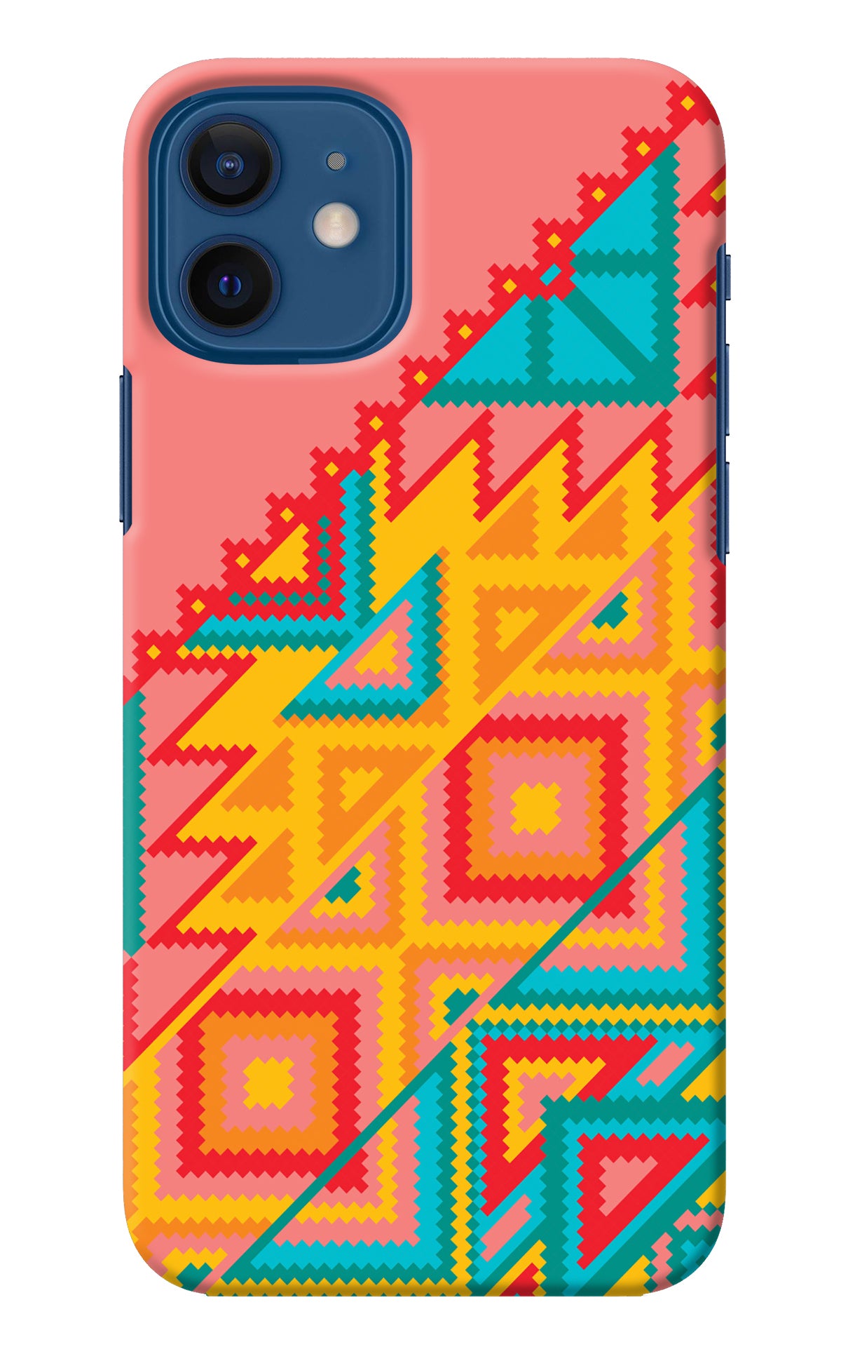 Aztec Tribal iPhone 12 Back Cover