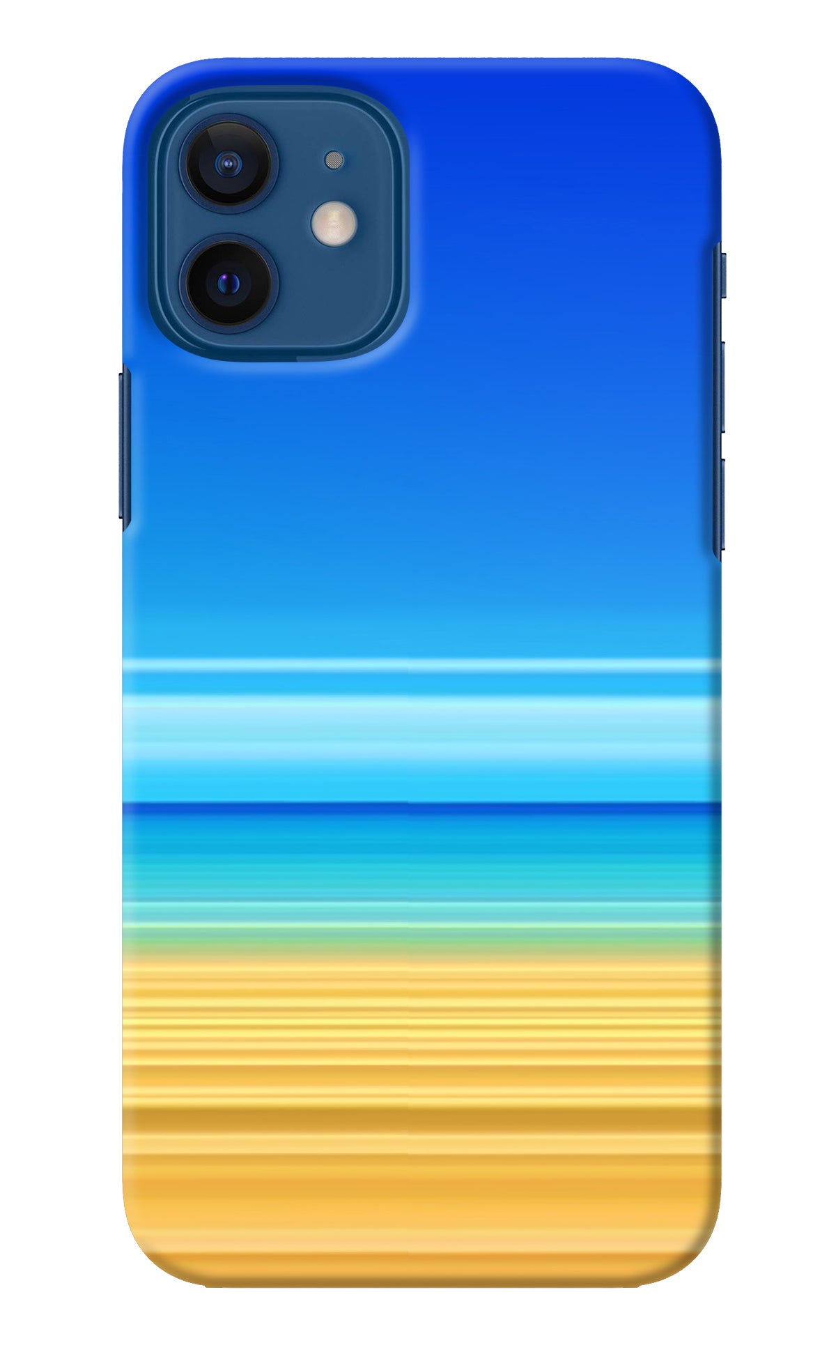 Beach Art iPhone 12 Back Cover