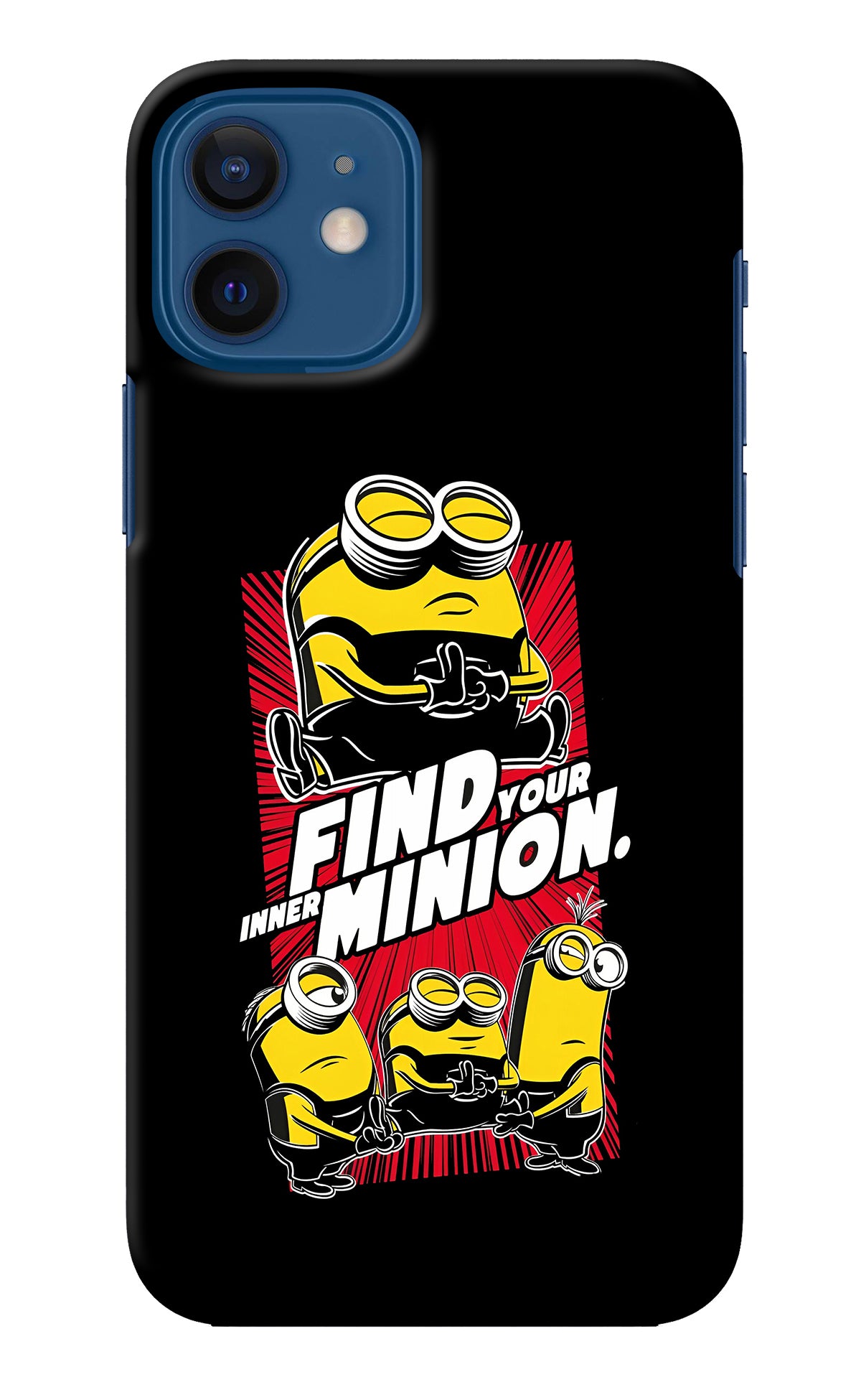 Find your inner Minion iPhone 12 Back Cover