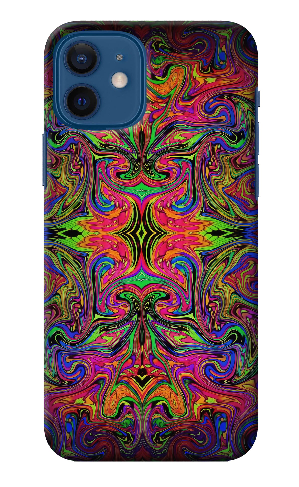 Psychedelic Art iPhone 12 Back Cover