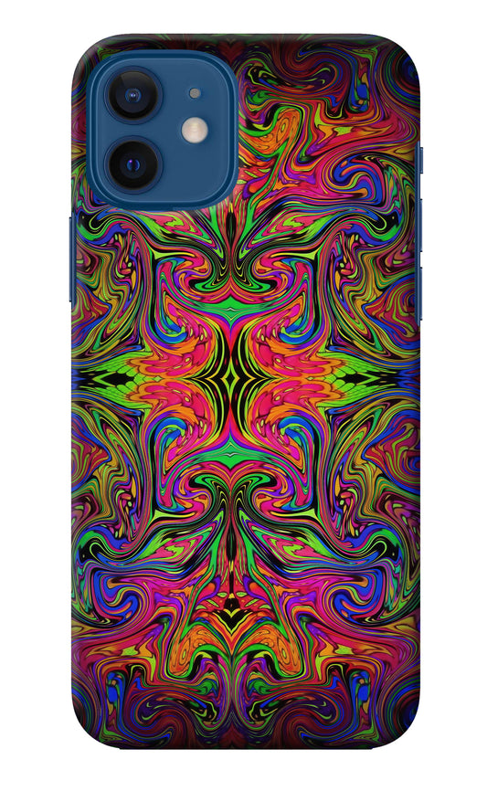 Psychedelic Art iPhone 12 Back Cover