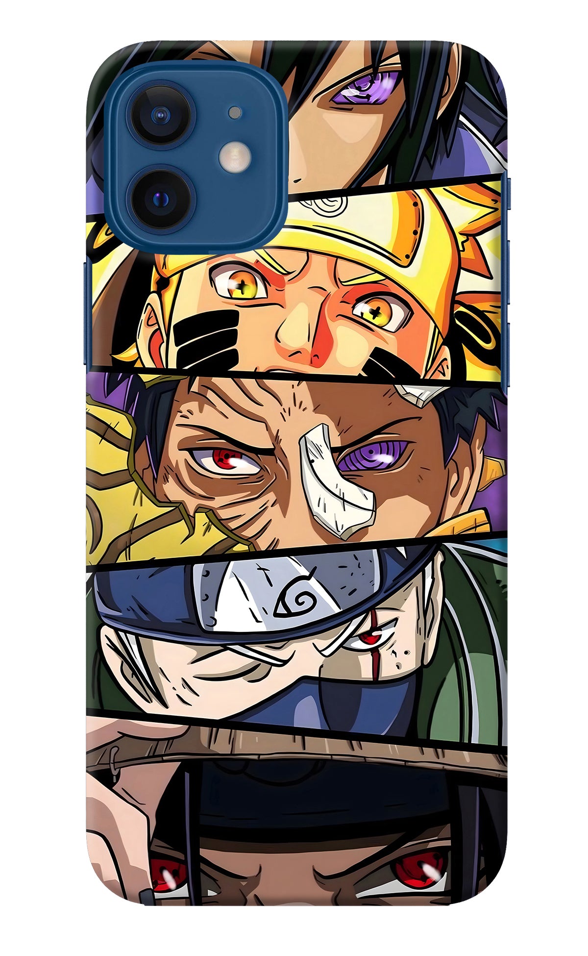 Naruto Character iPhone 12 Back Cover