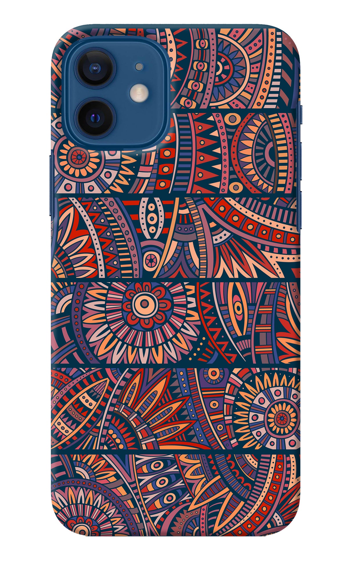 African Culture Design iPhone 12 Back Cover