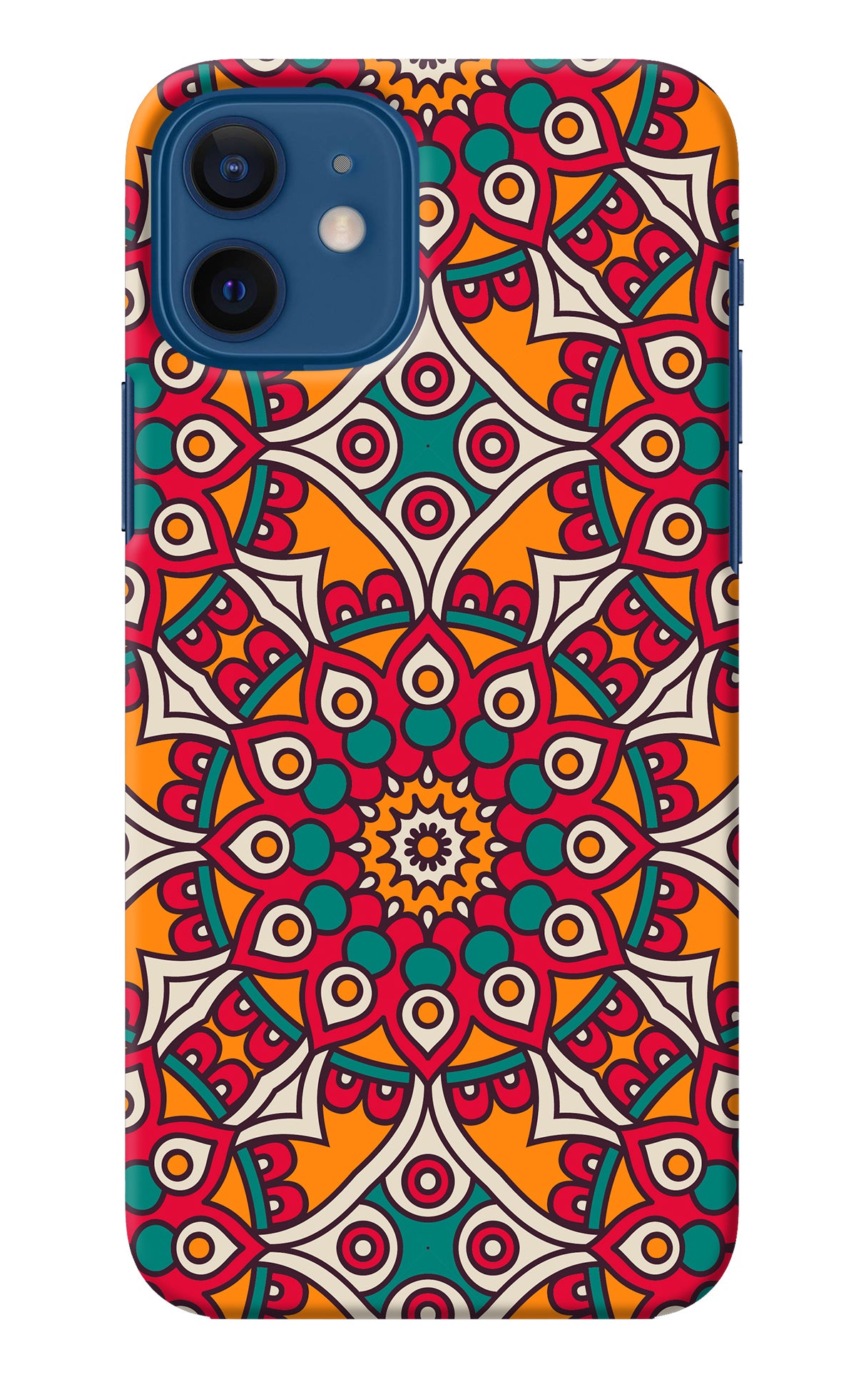 Mandala Art iPhone 12 Back Cover