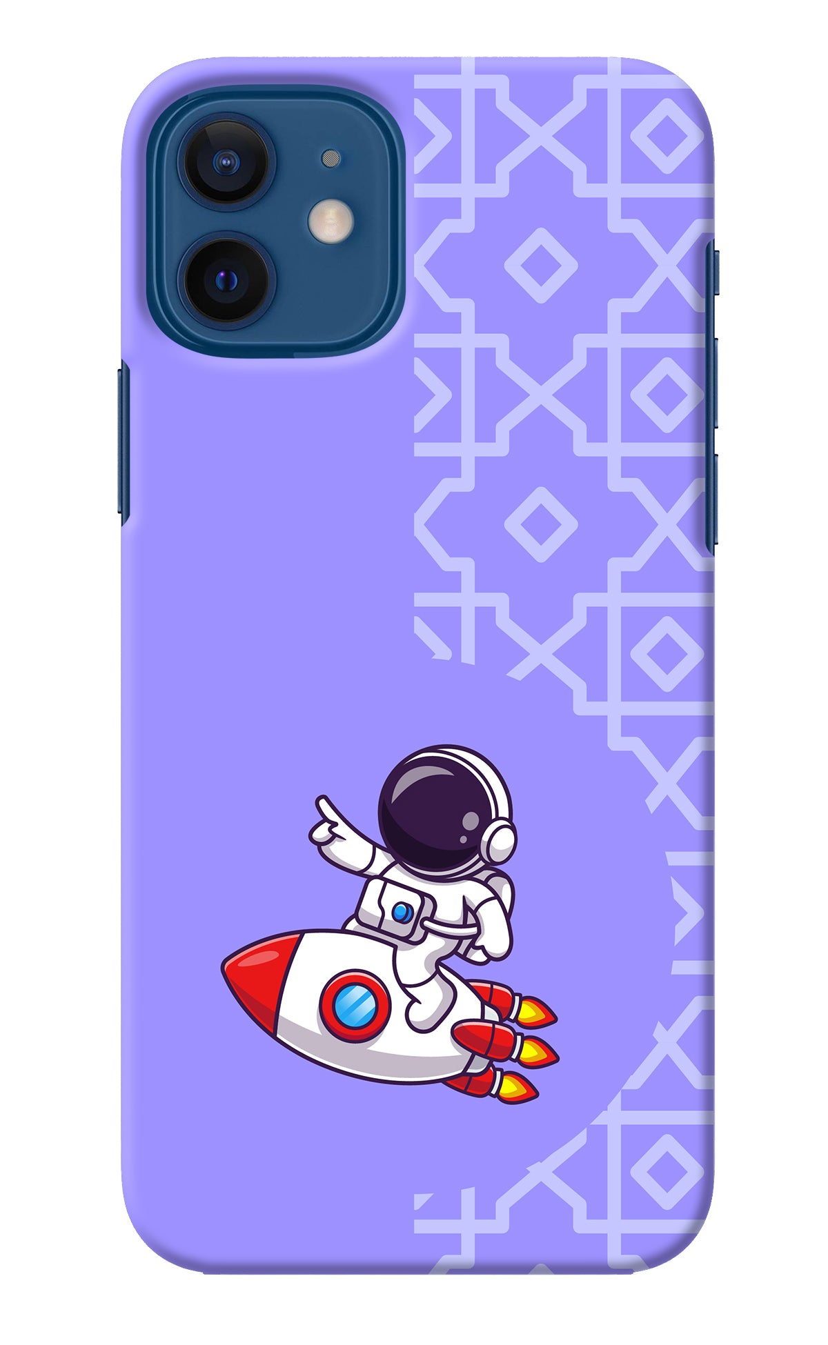 Cute Astronaut iPhone 12 Back Cover