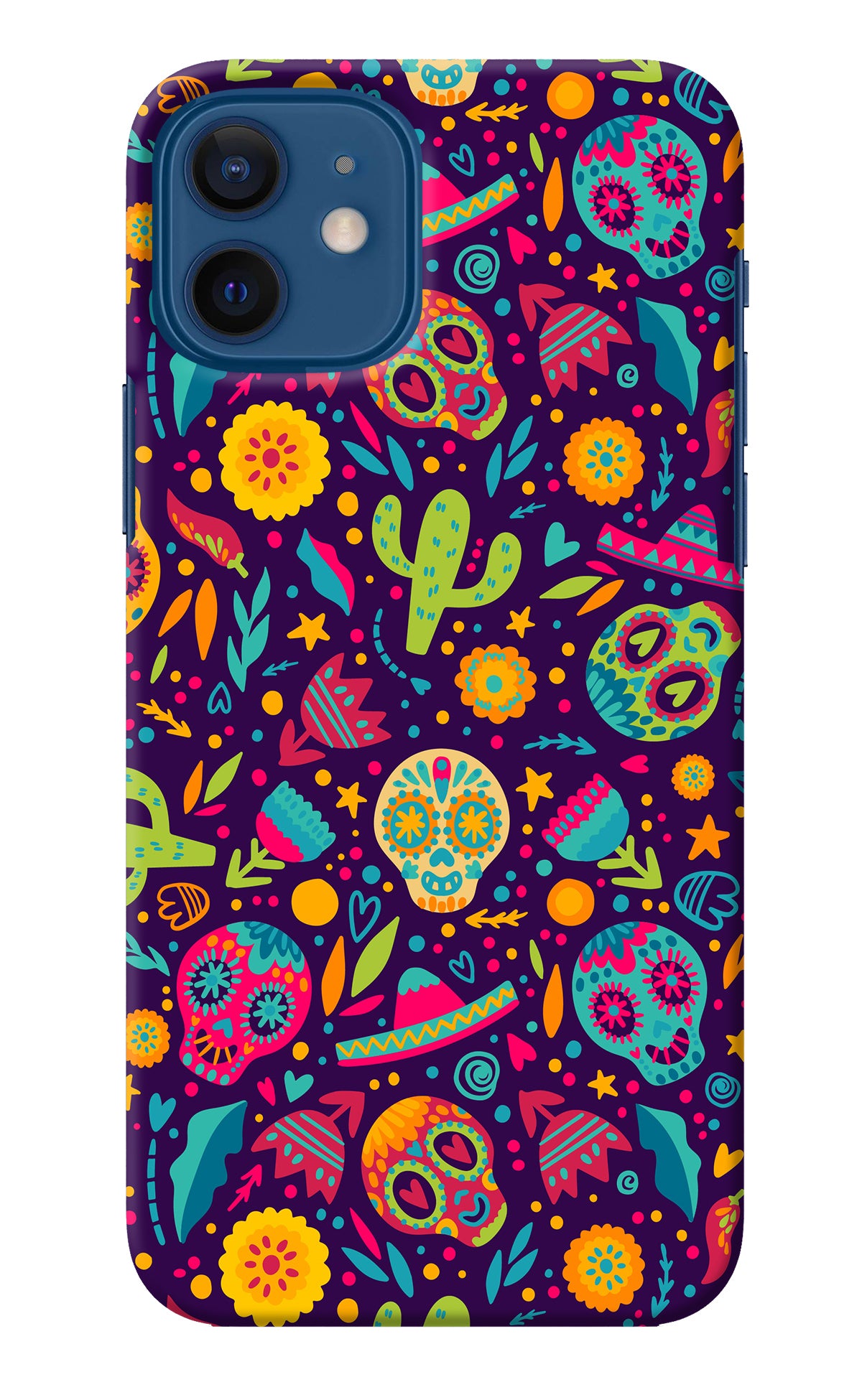 Mexican Design iPhone 12 Back Cover