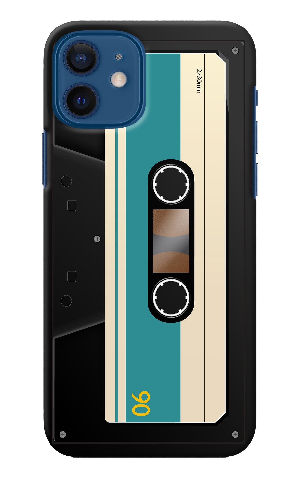 Cassette iPhone 12 Back Cover