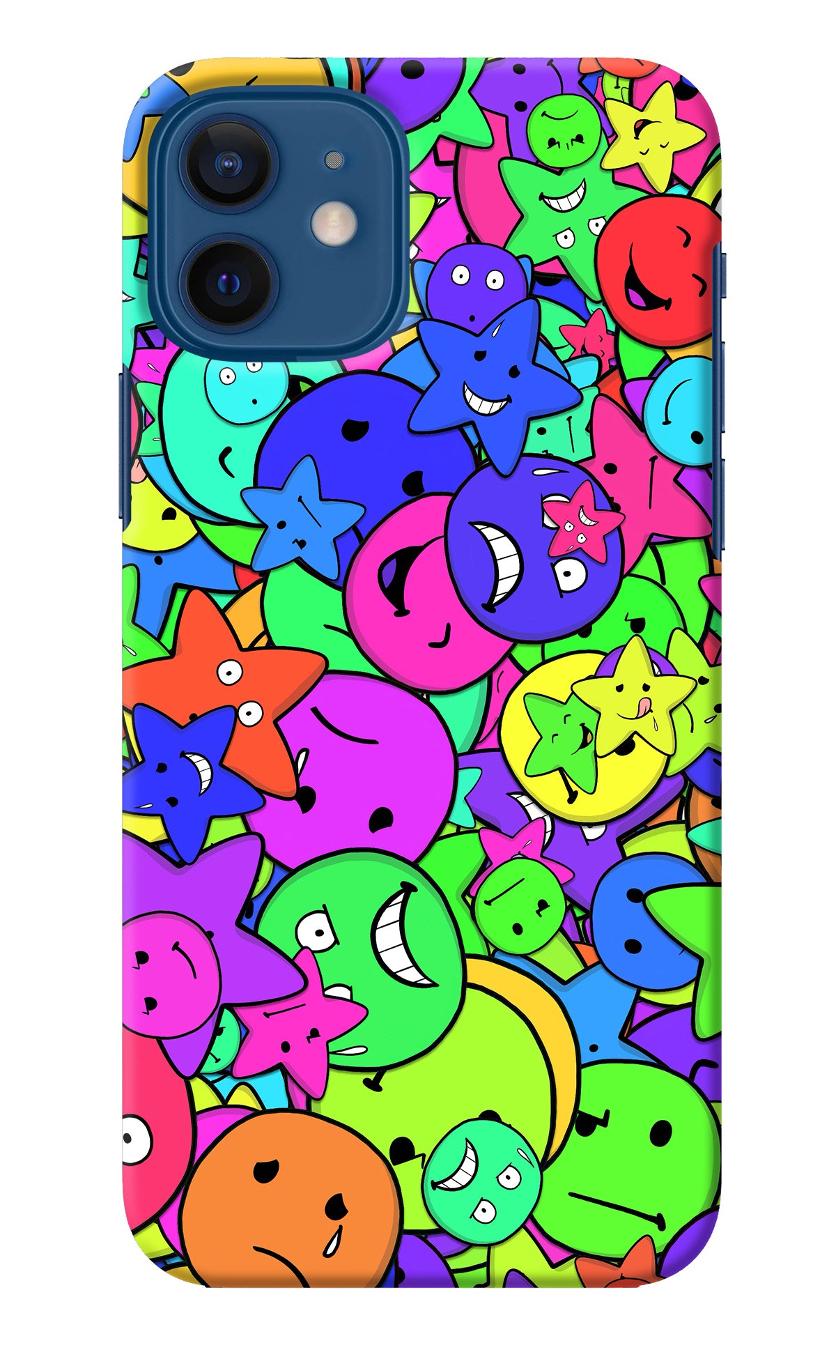 Fun Doodle iPhone 12 Back Cover