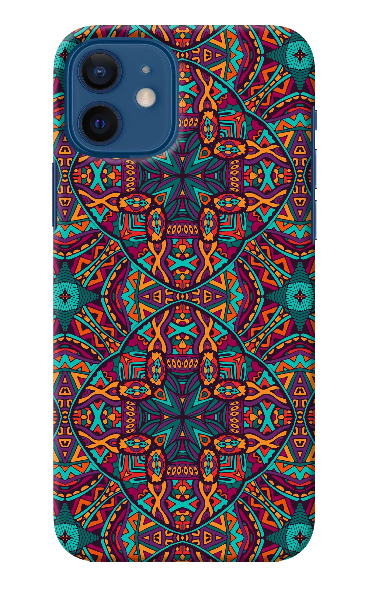 Colour Mandala iPhone 12 Back Cover