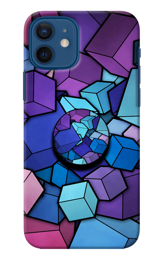 Cubic Abstract iPhone 12 Pop Case