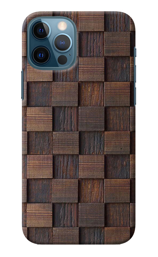 Wooden Cube Design iPhone 12 Pro Back Cover