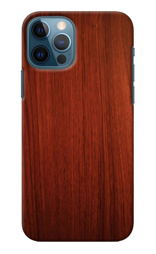 Wooden Plain Pattern iPhone 12 Pro Back Cover