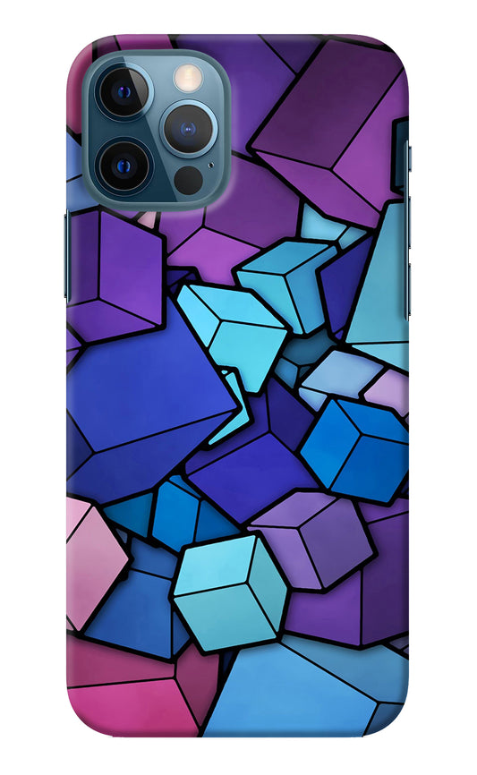 Cubic Abstract iPhone 12 Pro Back Cover