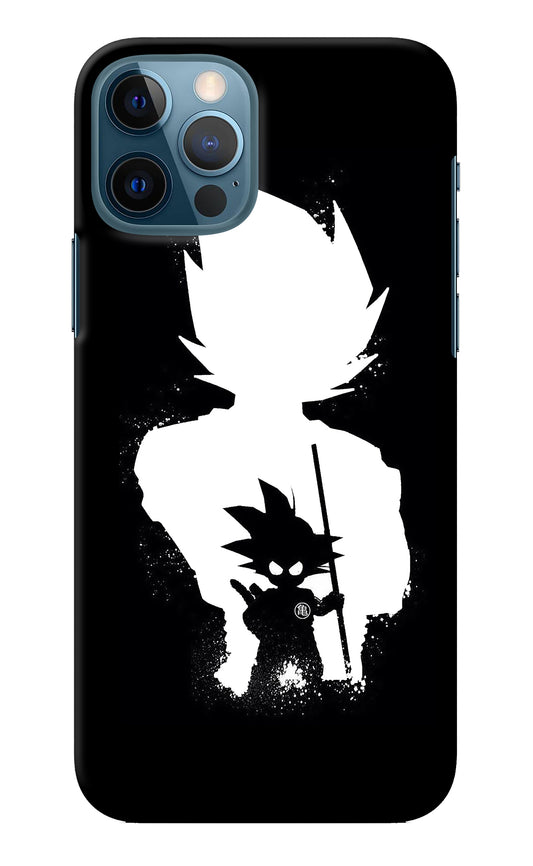 Goku Shadow iPhone 12 Pro Back Cover