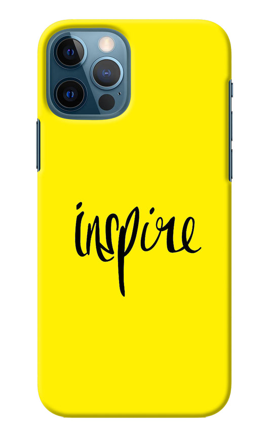 Inspire iPhone 12 Pro Back Cover