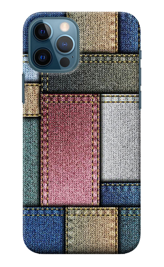 Multicolor Jeans iPhone 12 Pro Back Cover