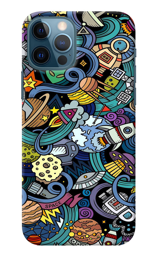 Space Abstract iPhone 12 Pro Back Cover