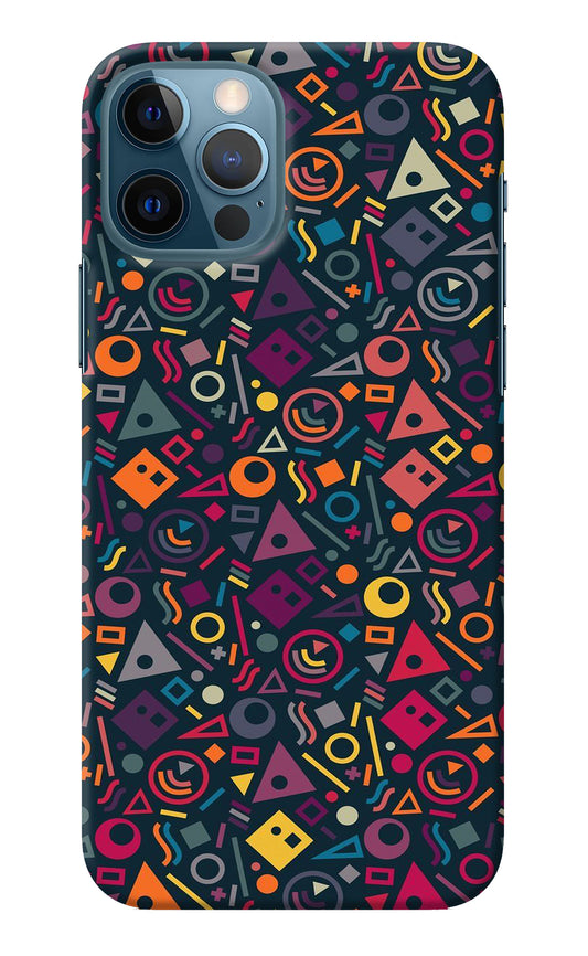 Geometric Abstract iPhone 12 Pro Back Cover