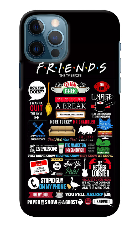 FRIENDS iPhone 12 Pro Back Cover