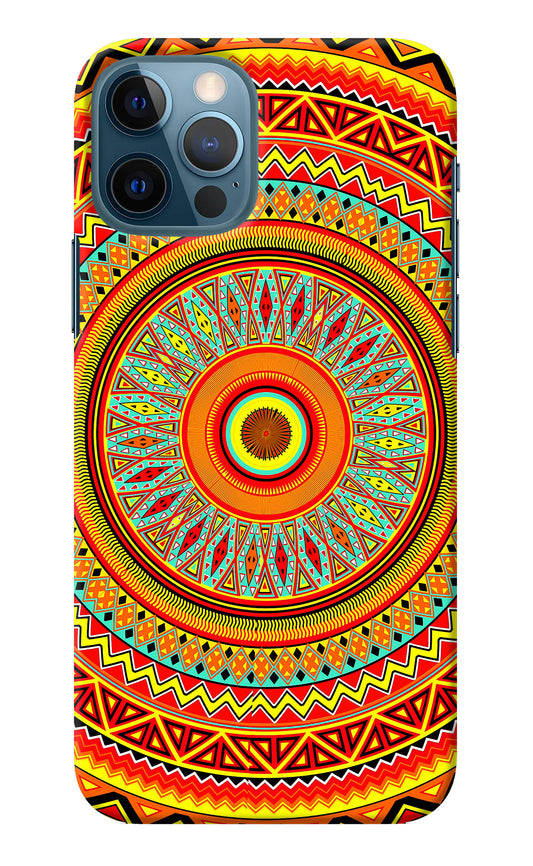 Mandala Pattern iPhone 12 Pro Back Cover