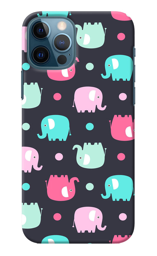 Elephants iPhone 12 Pro Back Cover