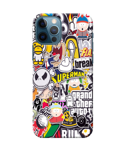 Sticker Bomb iPhone 12 Pro Back Cover