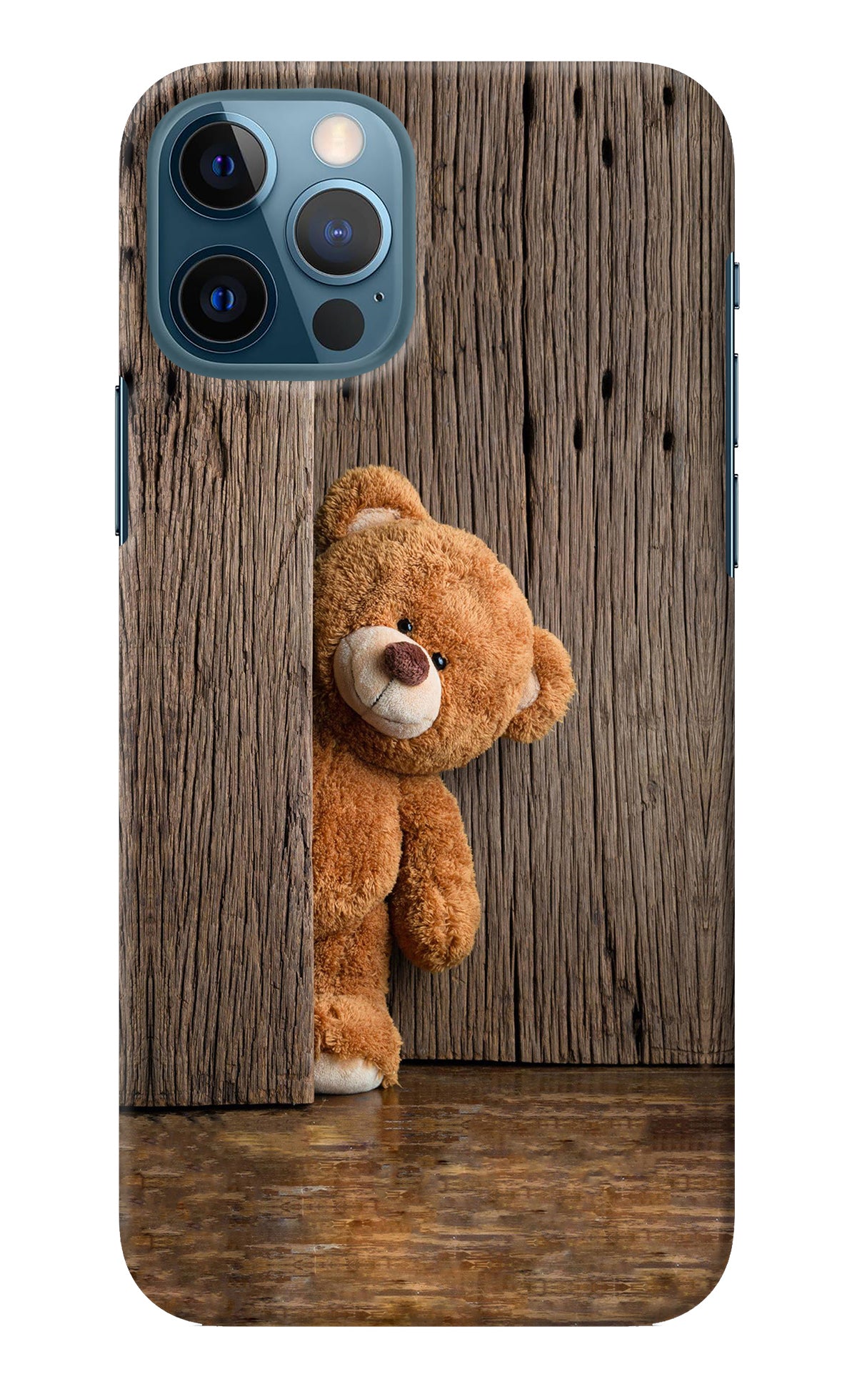 Teddy Wooden iPhone 12 Pro Back Cover