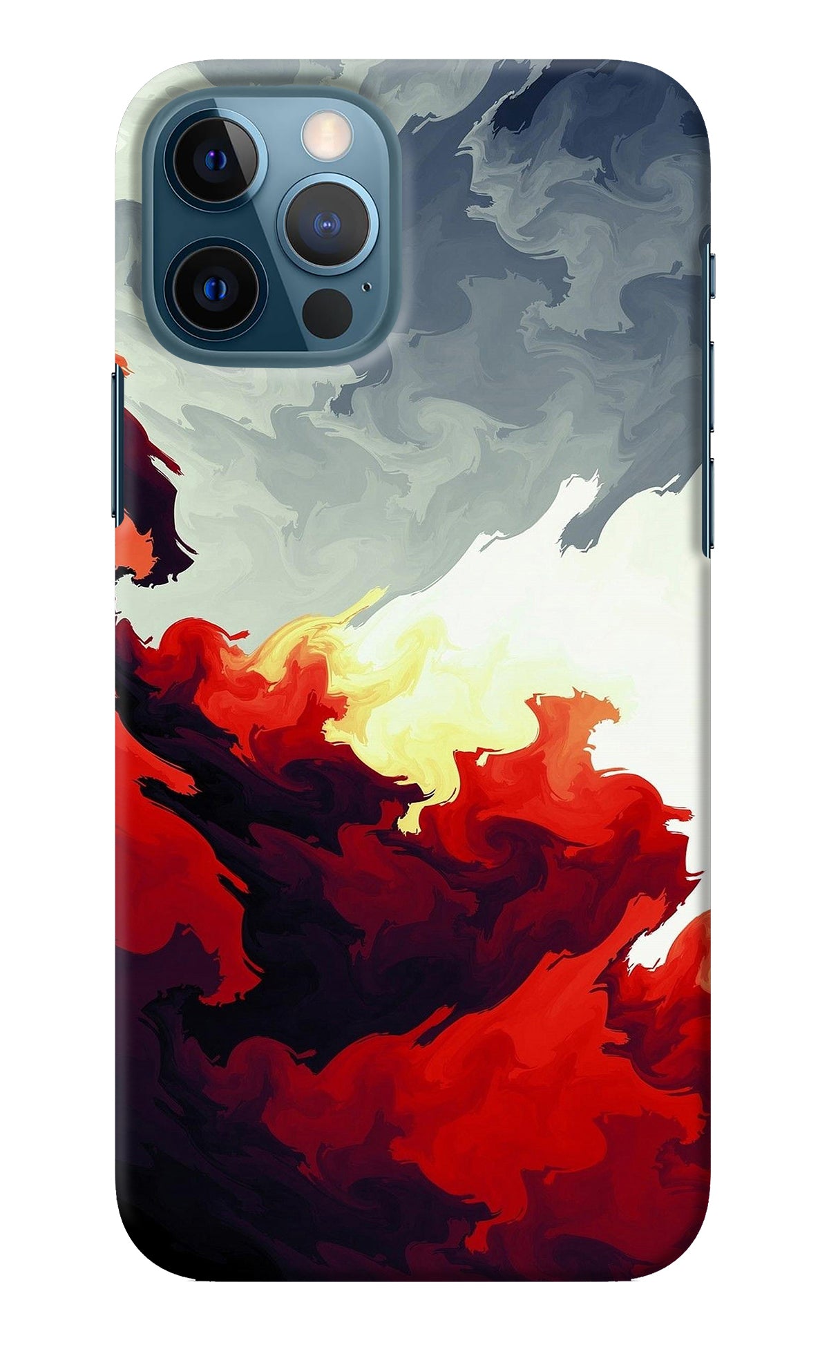 Fire Cloud iPhone 12 Pro Back Cover