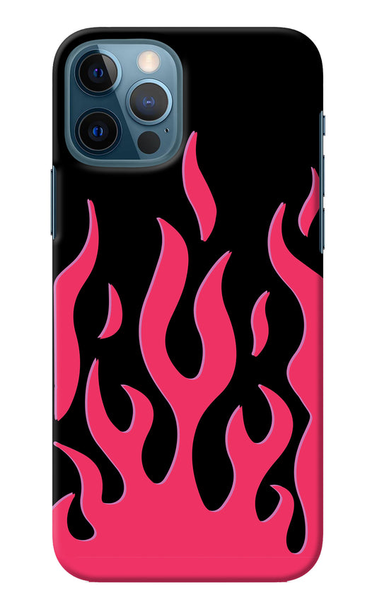 Fire Flames iPhone 12 Pro Back Cover