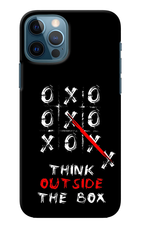 Think out of the BOX iPhone 12 Pro Back Cover