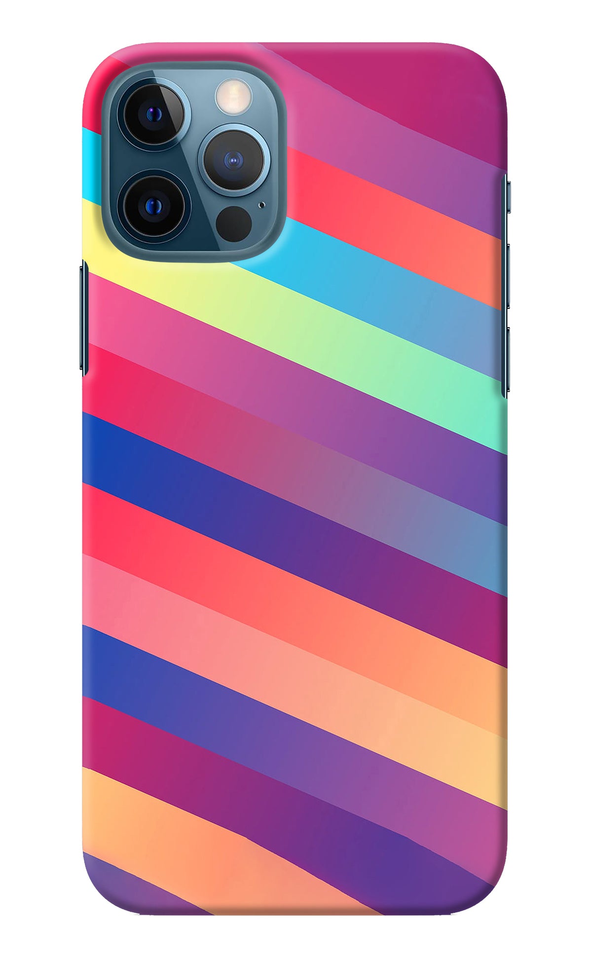 Stripes color iPhone 12 Pro Back Cover