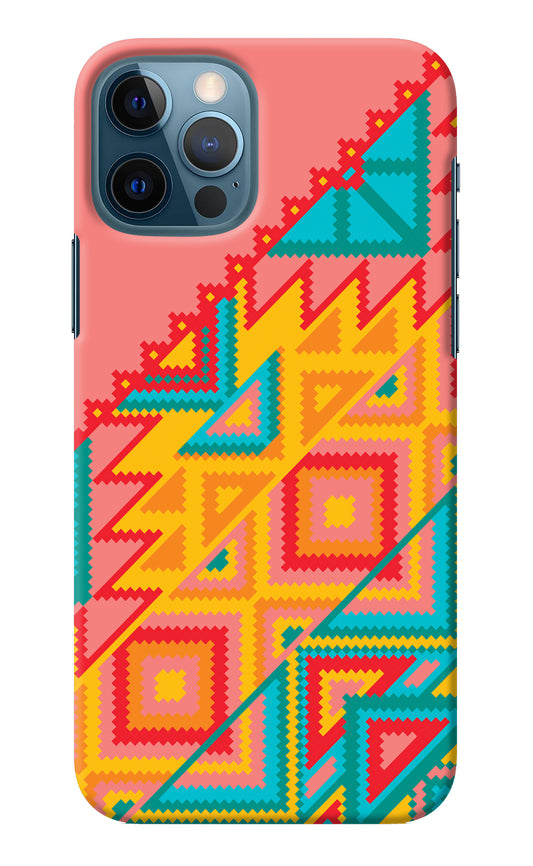 Aztec Tribal iPhone 12 Pro Back Cover
