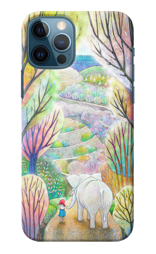Nature Painting iPhone 12 Pro Back Cover