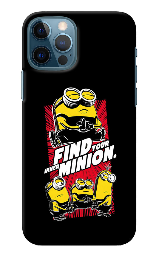 Find your inner Minion iPhone 12 Pro Back Cover