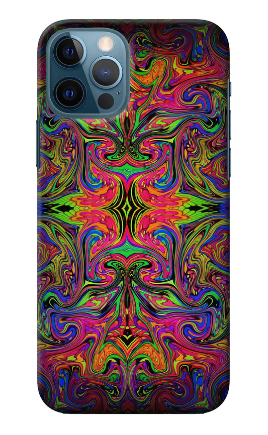 Psychedelic Art iPhone 12 Pro Back Cover