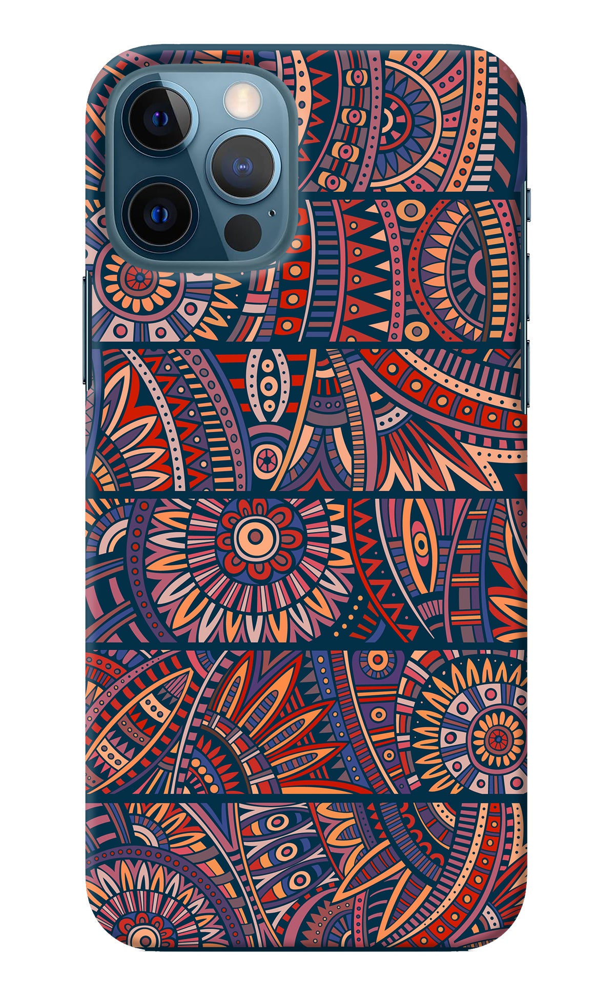 African Culture Design iPhone 12 Pro Back Cover