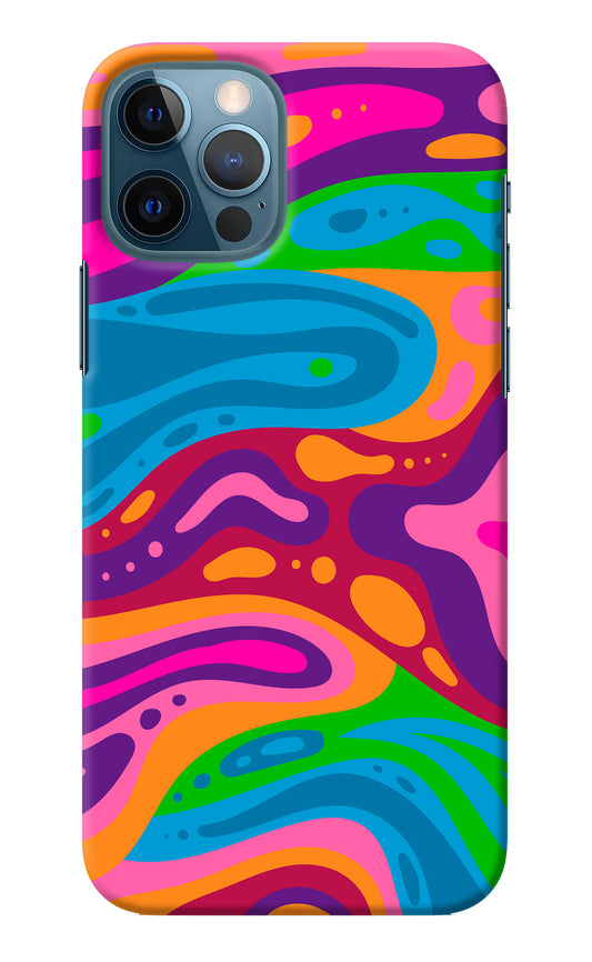 Trippy Pattern iPhone 12 Pro Back Cover