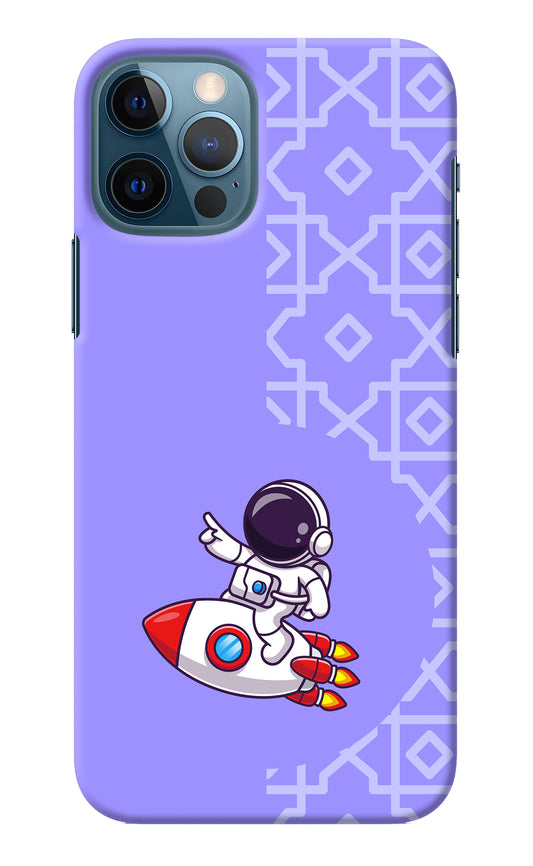 Cute Astronaut iPhone 12 Pro Back Cover