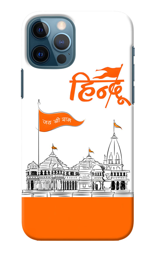 Jai Shree Ram Hindu iPhone 12 Pro Back Cover