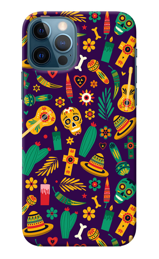 Mexican Artwork iPhone 12 Pro Back Cover