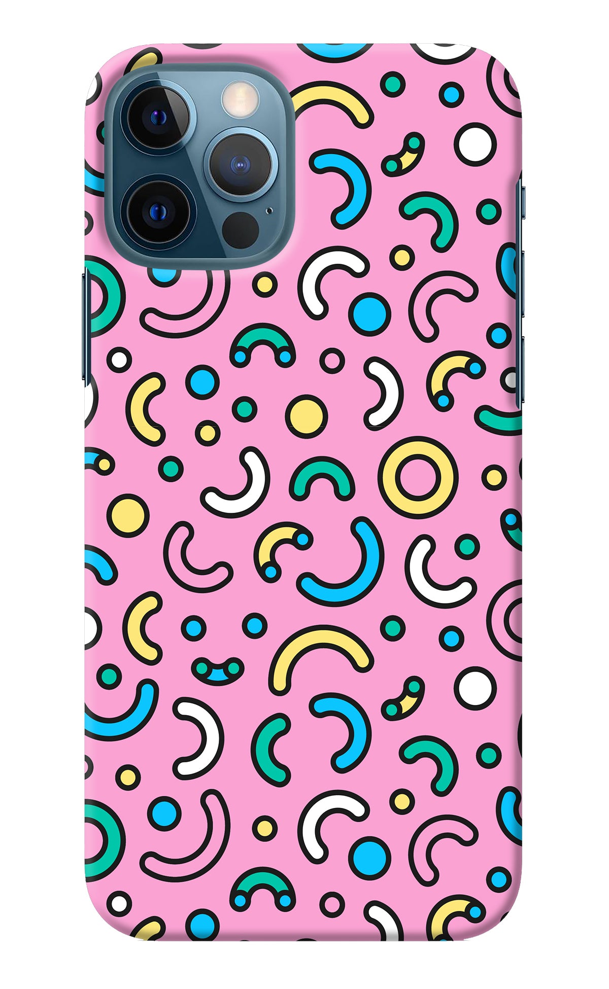 Memphis Design iPhone 12 Pro Back Cover