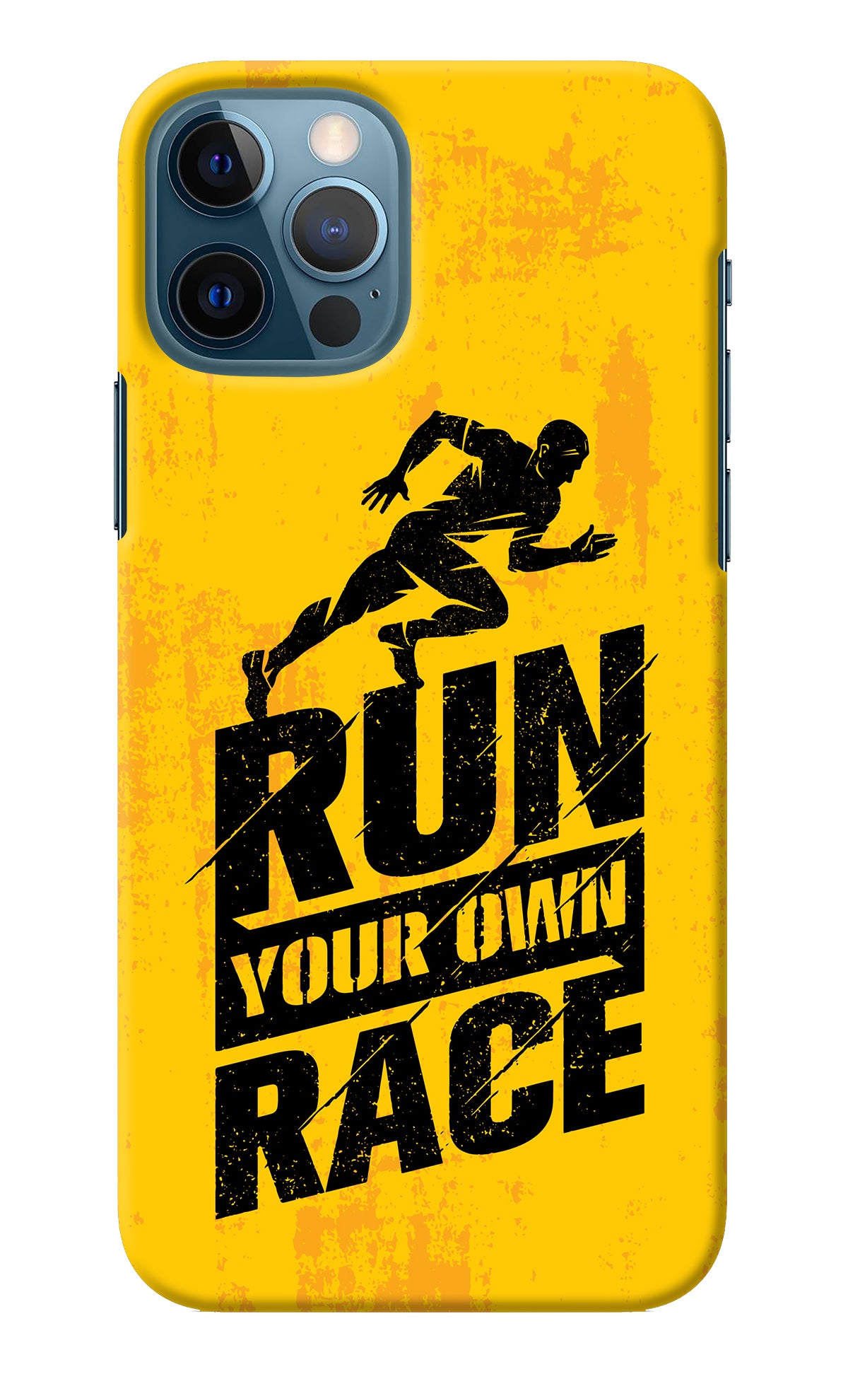 Run Your Own Race iPhone 12 Pro Back Cover