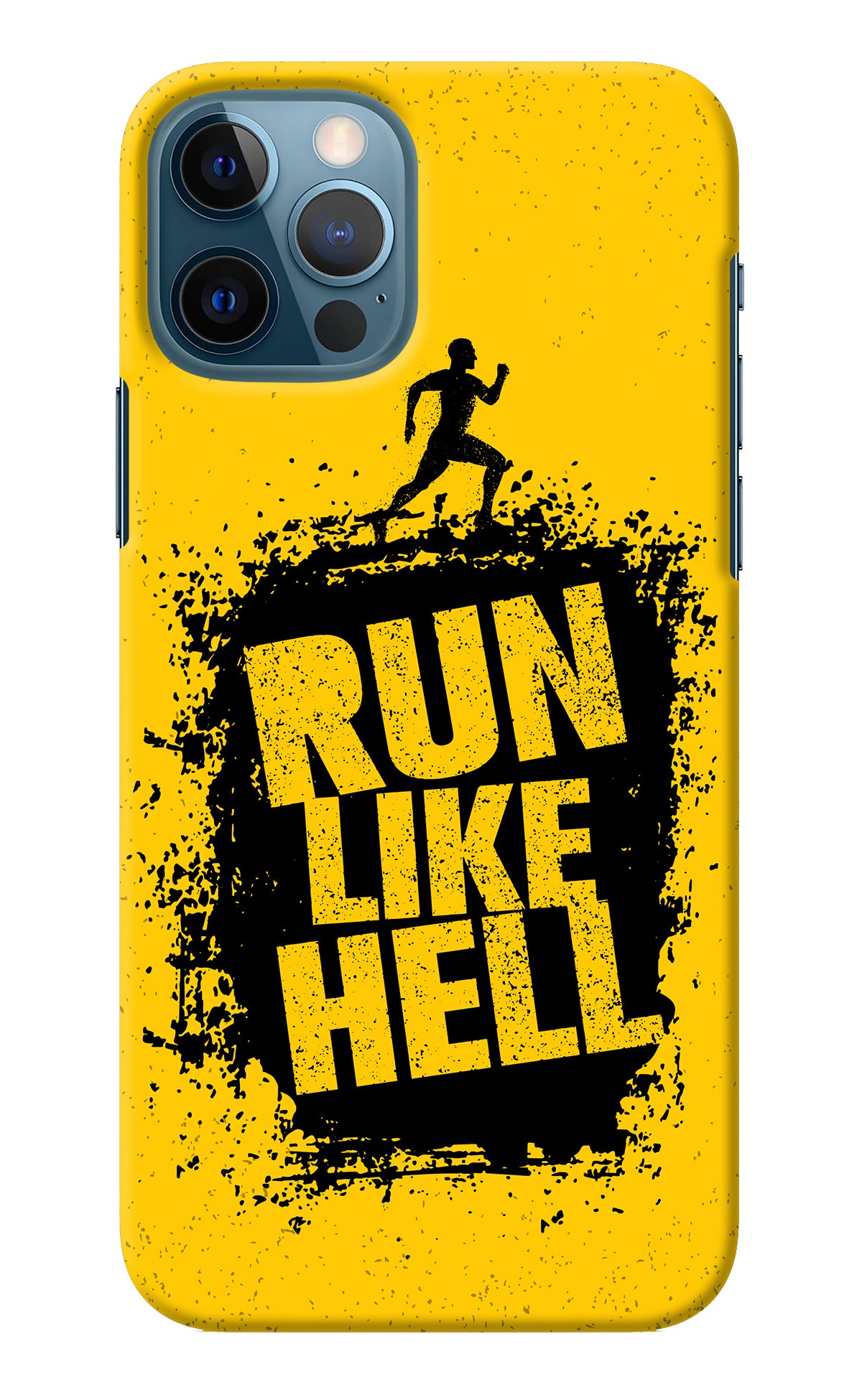Run Like Hell iPhone 12 Pro Back Cover