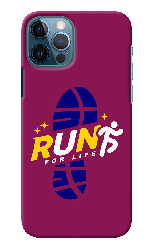 Run for Life iPhone 12 Pro Back Cover