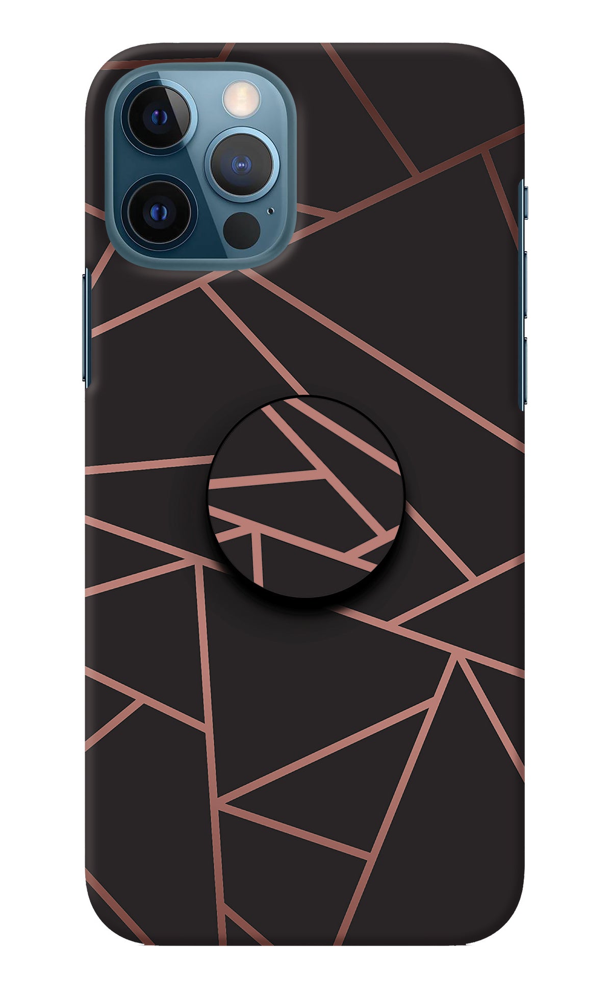 Geometric Pattern iPhone 12 Pro Pop Case