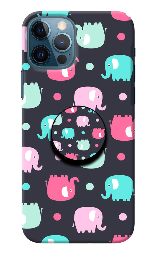 Baby Elephants iPhone 12 Pro Pop Case
