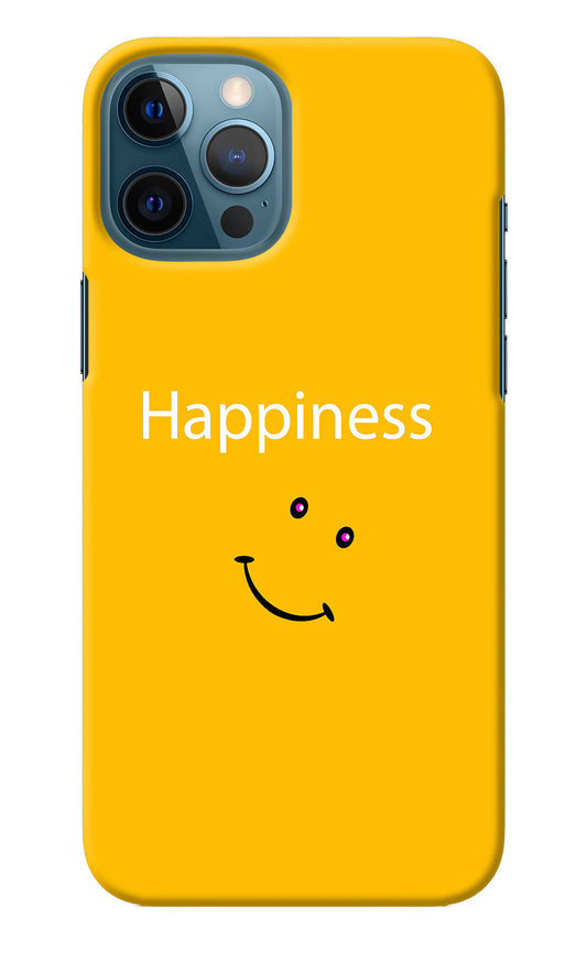 Happiness With Smiley iPhone 12 Pro Max Back Cover