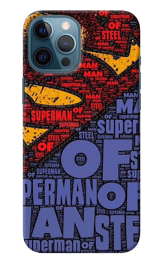 Superman iPhone 12 Pro Max Back Cover
