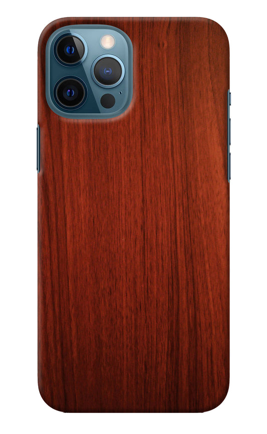 Wooden Plain Pattern iPhone 12 Pro Max Back Cover