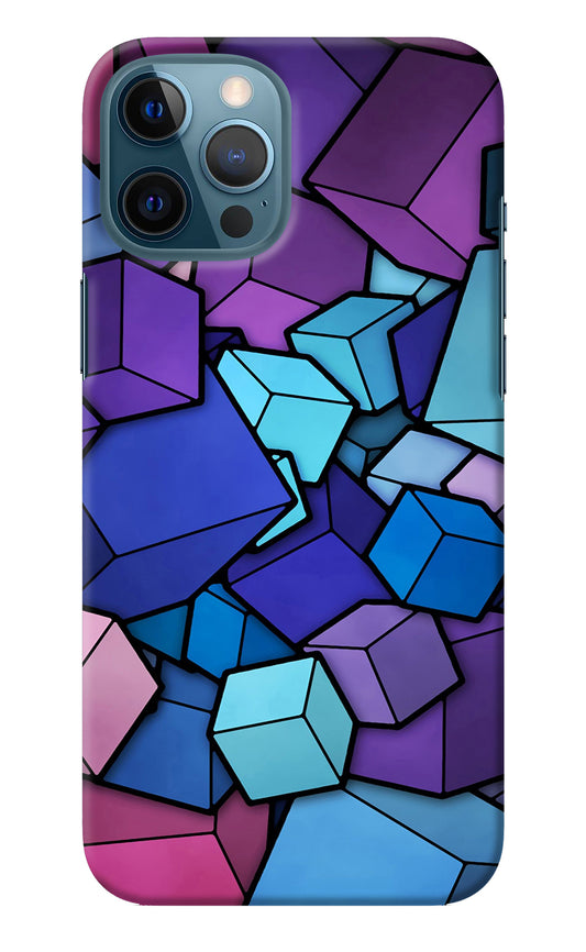 Cubic Abstract iPhone 12 Pro Max Back Cover